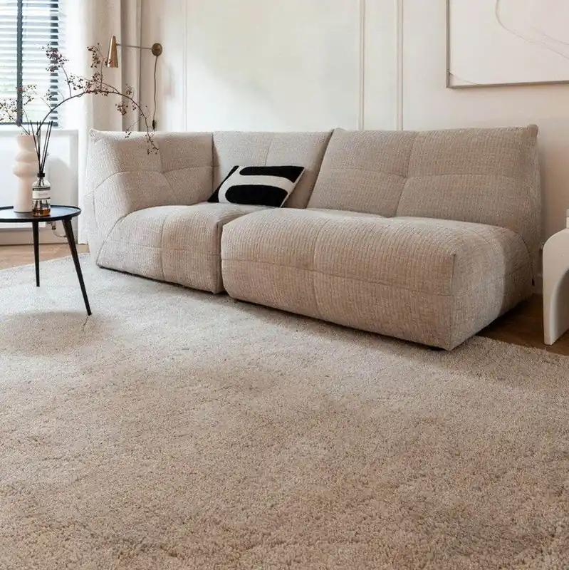 Must-Have Berber Vloerkleed Zand Nador Beige - Wol - 160 x 230 cm - (M)
