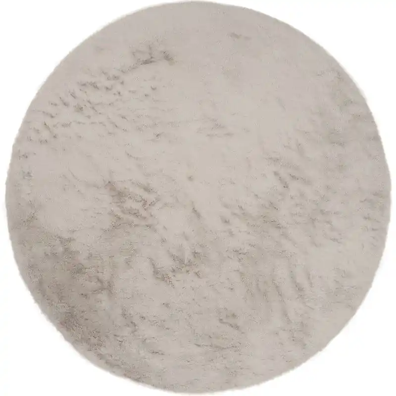Beperkte Voorraad Vloerkleed Morbido Taupe 5529 - Rond ø160 cm