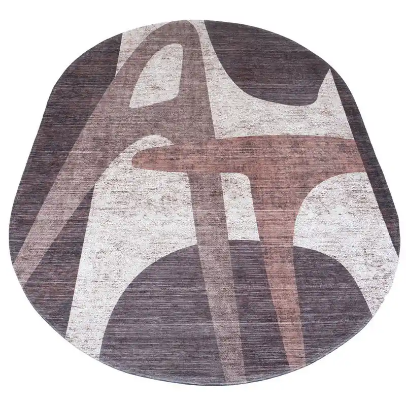 Actieprijs Vloerkleed Form - Ovaal 200 x 290 cm