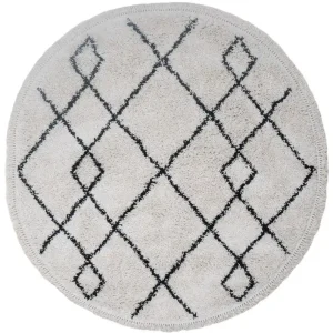 Vloerkleed Medina Cream Rond ø160 cm Handgemaakt