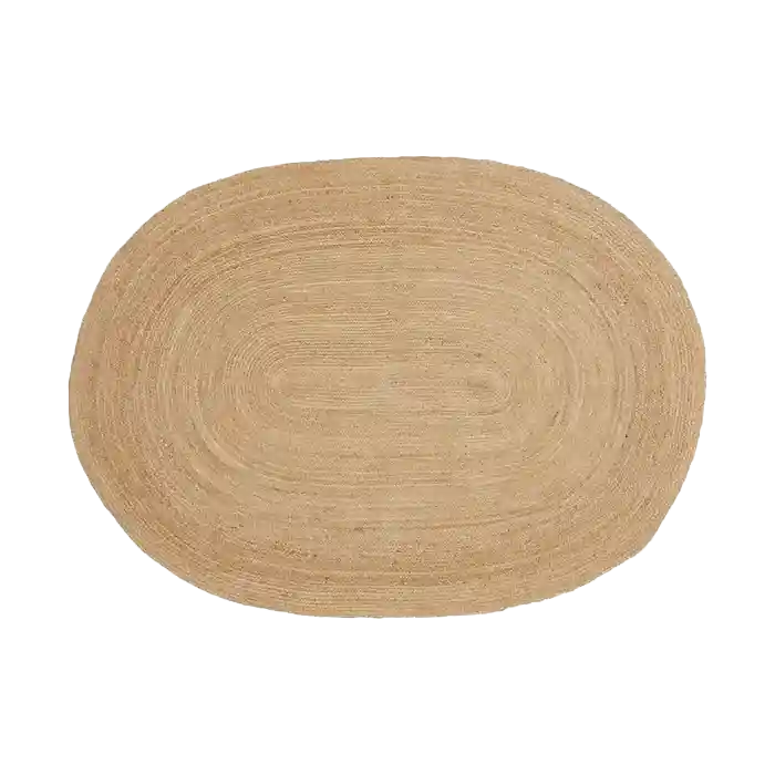 Milou jute vloerkleed naturel - 200 x 140 cm Gratis Verzending