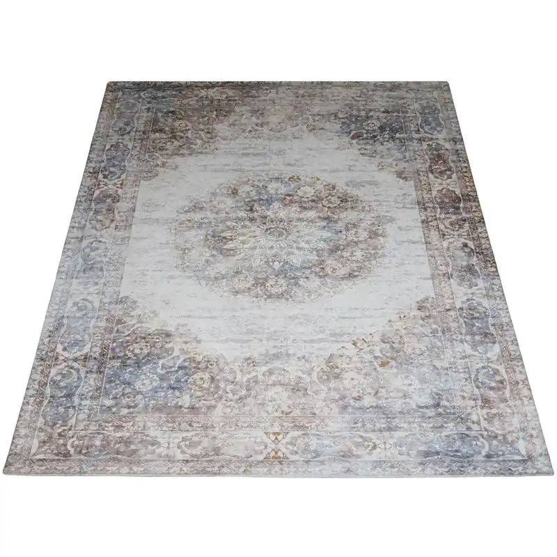 Vloerkleed Viola Taupe 200 x 290 cm Exclusieve Aanbieding