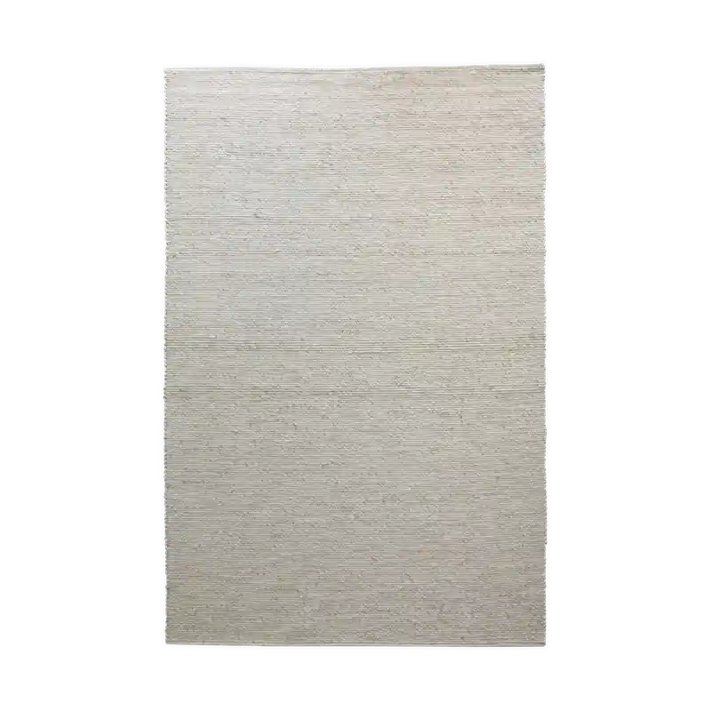 Lage Prijs Auckland wollen vloerkleed lichtgrijs - 400 x 300 cm