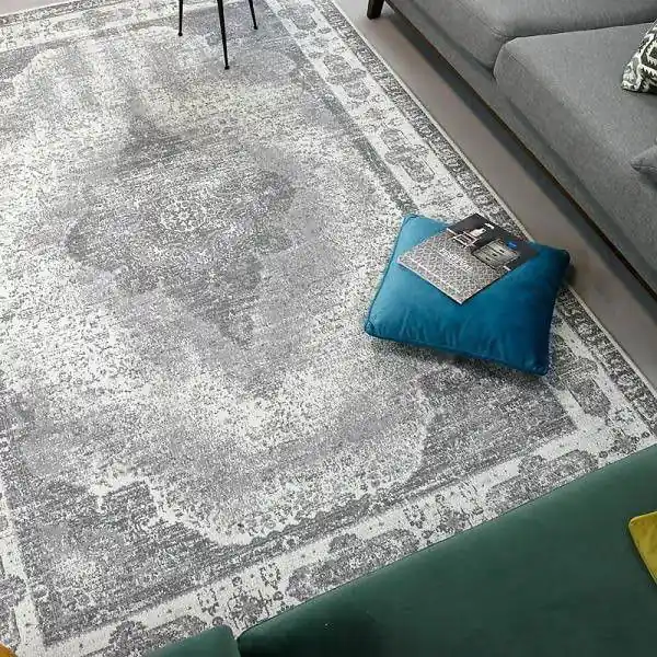 Gereduceerde Prijs Fine Asianliving Vloerkleed Lowla As Grijs 2 160x240cm