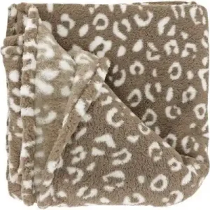 Laatste Versie Plaid zion 200x150cm taupe