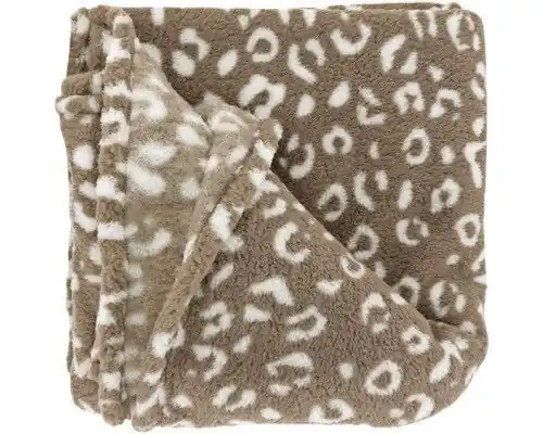 Laatste Versie Plaid zion 200x150cm taupe