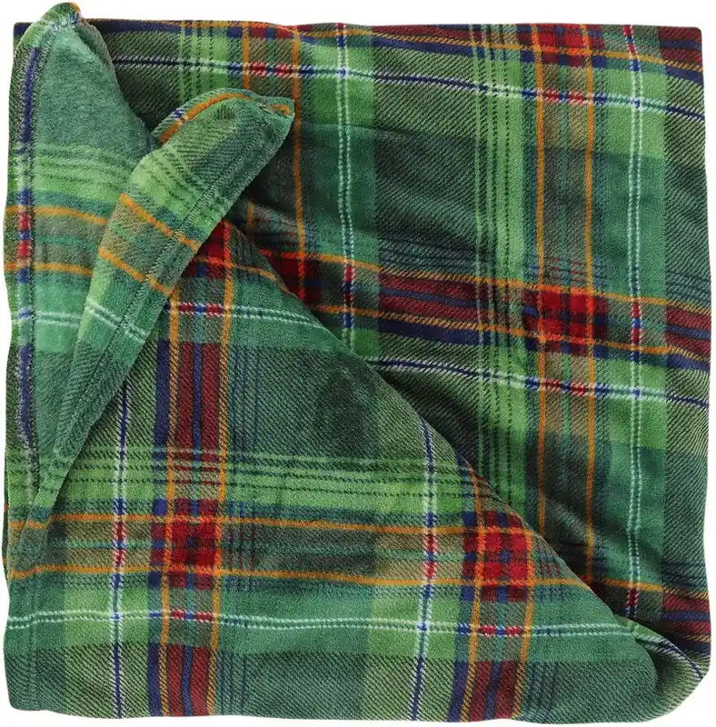Must-Have Plaid victor 200x150cm donkergroen
