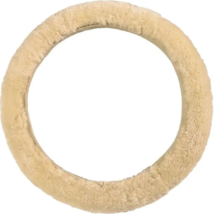 Schapenvacht Autostuurhoes Beige Budget
