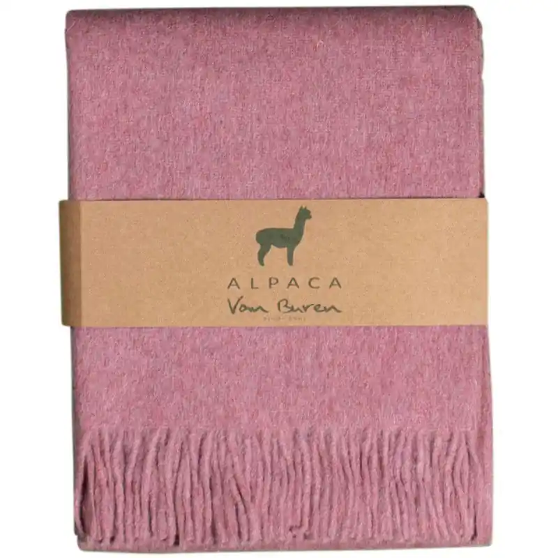 Alpaca Plaid - Roze - 200x150cm - Nieuw! Snelle Levering