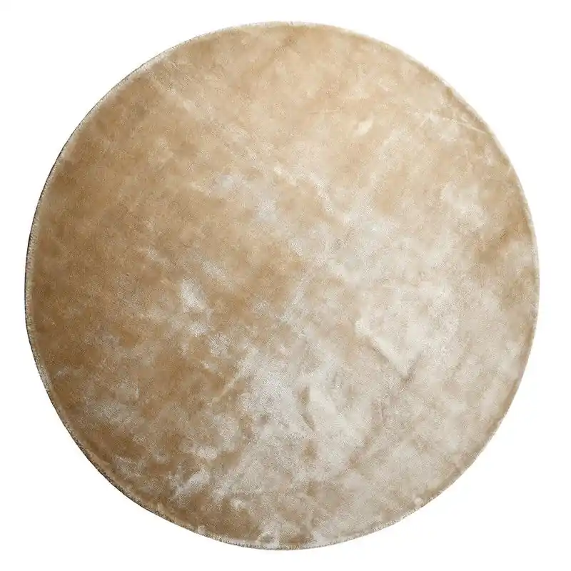Hete Deal PTMD - Vloerkleed Flavia - Taupe - 160x160x1cm
