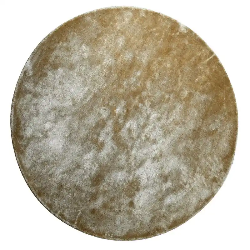 PTMD - Vloerkleed Flavia - Bruin - 200x200x1cm Finale Uitverkoop