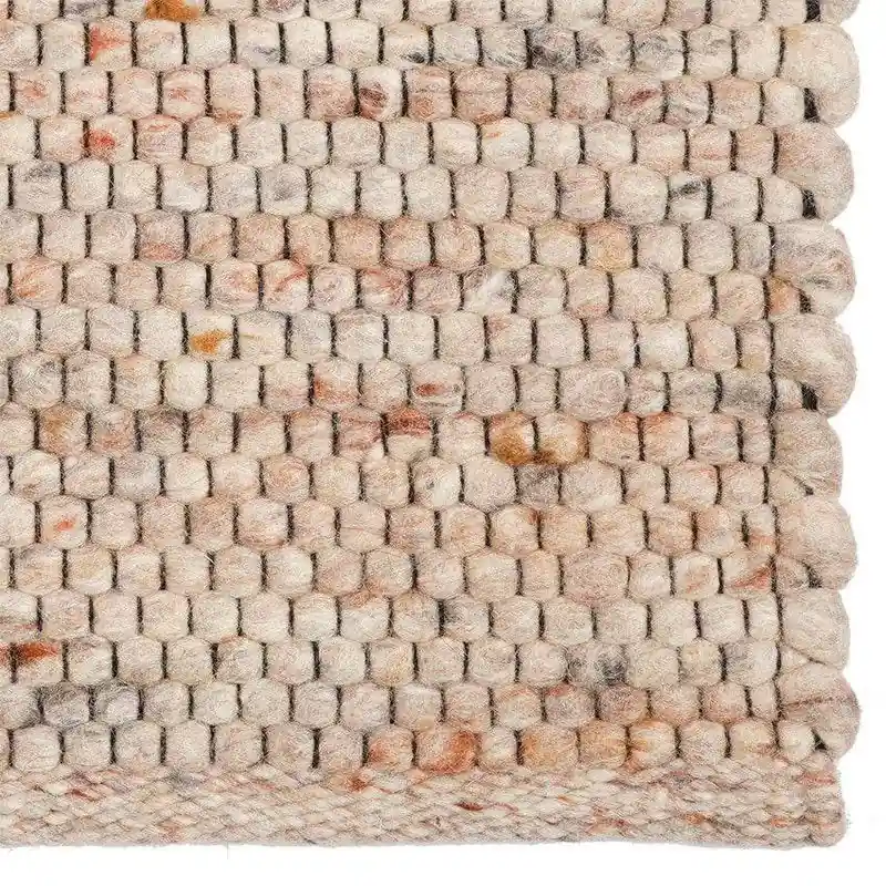 Wollen vloerkleed Ancora 04 - De Munk Carpets Rood; Roze - 200 x 300 cm - (L) Voordeelprijs