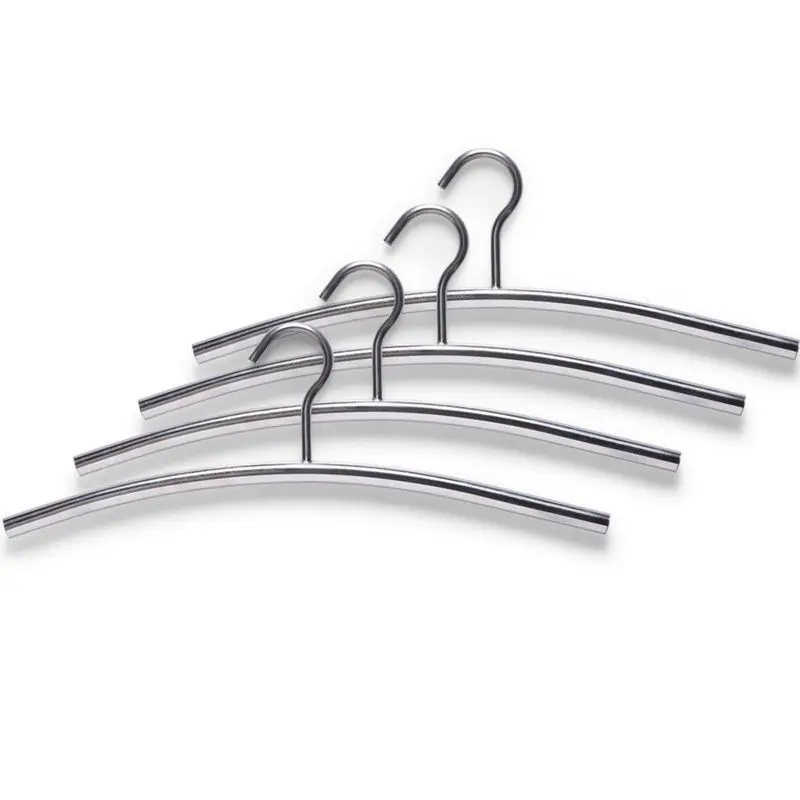 Betaalbaar Zeller Kledinghanger - 8x - RVS - 44 cm- jassen hanger / kapstok - Kledinghangers