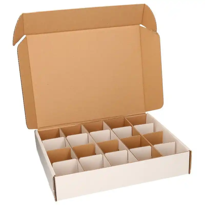 Lage Prijs 2x stuks opbergdozen/opbergboxen met 8 cm vakken - Opbergbox