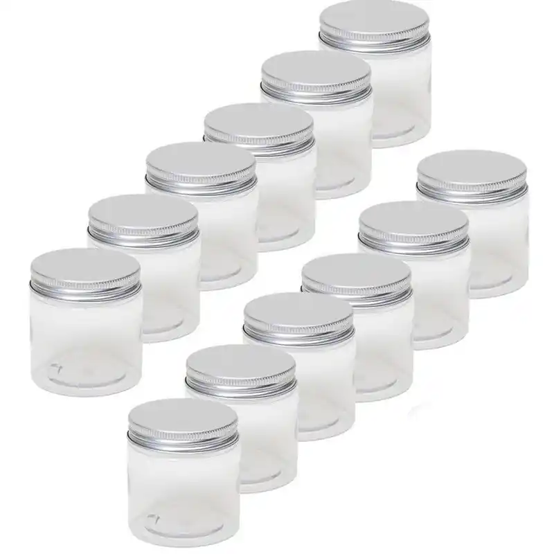 12x Mini weckpotje/inmaakpotje 100 ml van kunststof - Weckpotten Merkproduct