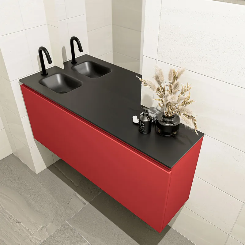 Bestseller Mondiaz Olan 120cm toiletmeubel fire met wastafel urban links 1 kraangat