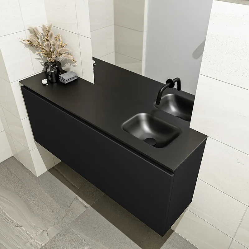 Bestseller Mondiaz Olan 120cm toiletmeubel urban met wastafel urban rechts geen kraangat