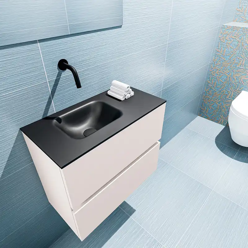 Gratis Retour Mondiaz Ada 60cm toiletmeubel linen met wastafel urban links zonder kraangat