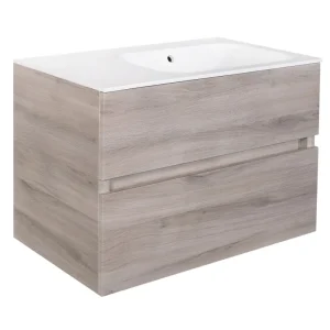 Best Design Splash badkamermeubel 80cm met kraangat eiken grijs Tijdelijk Beschikbaar