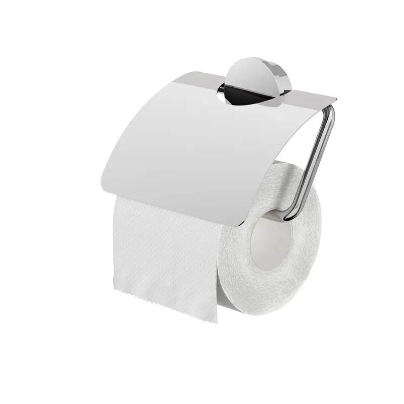 Gratis Verzending Geesa Opal toiletrolhouder met klep chroom