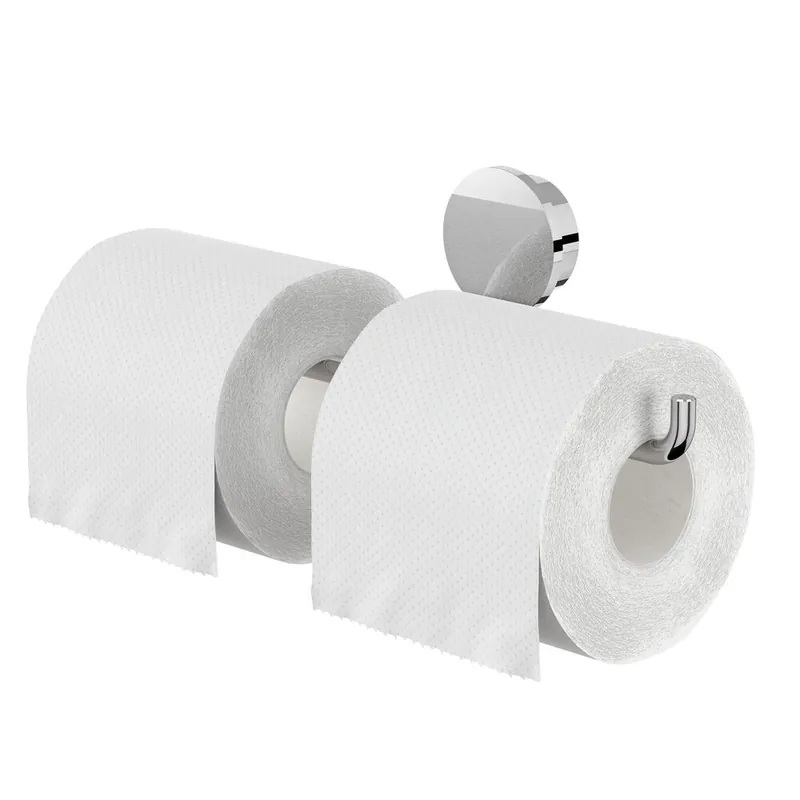 Geesa Opal toiletrolhouder dubbel chroom Dagaanbieding