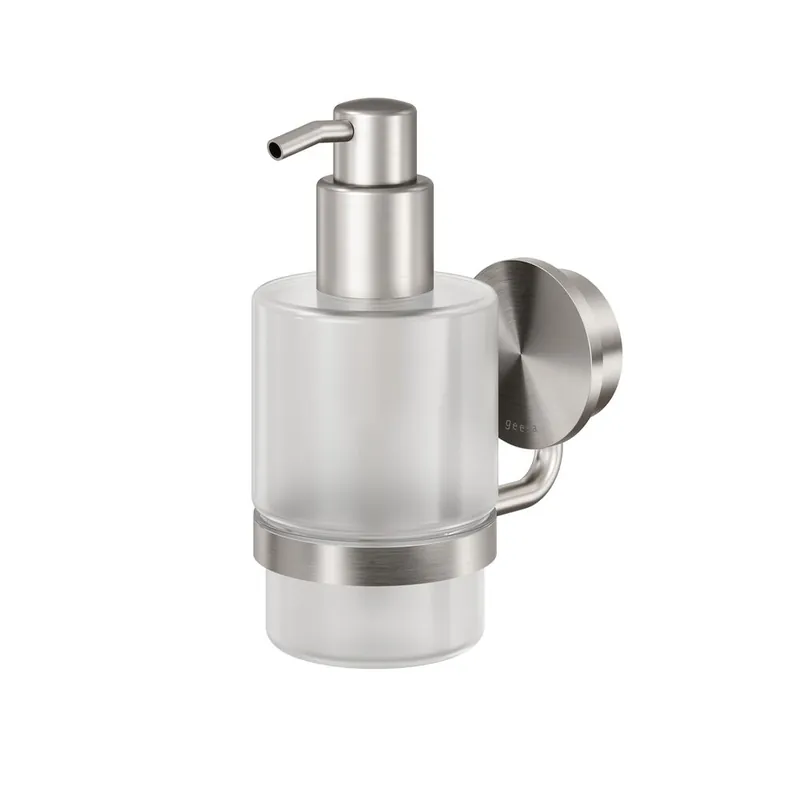 Wereldwijde Verzending Geesa Opal zeepdispenser 200ml RVS geborsteld