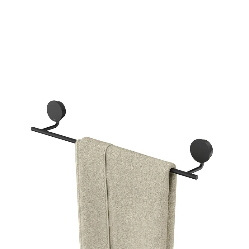 Geesa Opal handdoekrek 45cm zwart Hoge Kwaliteit