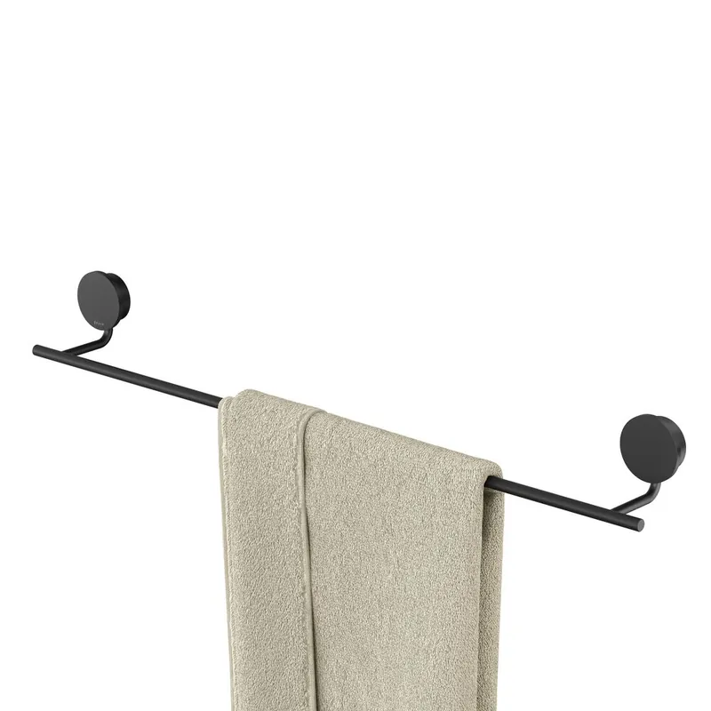 Geesa Opal handdoekrek 60cm zwart Luxe