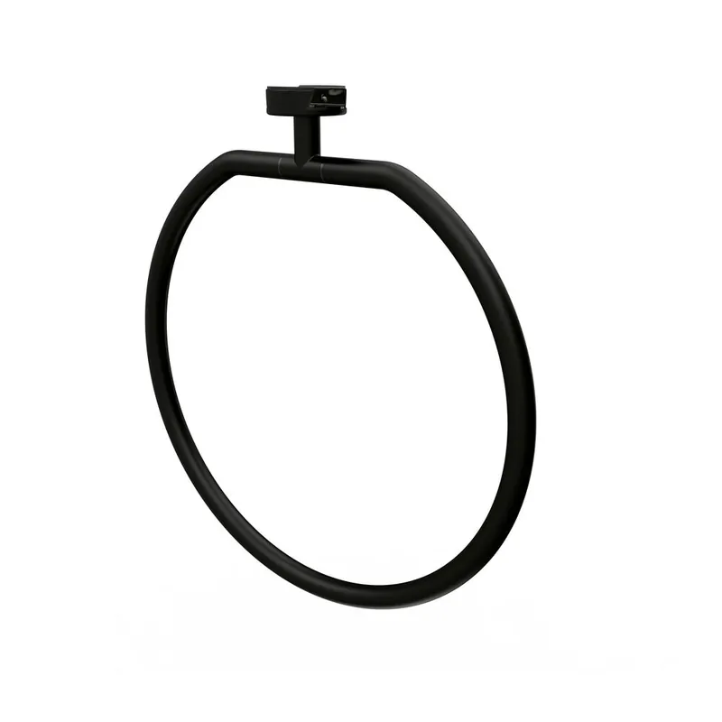 Geesa Leev handdoekring zwart Lage Prijs