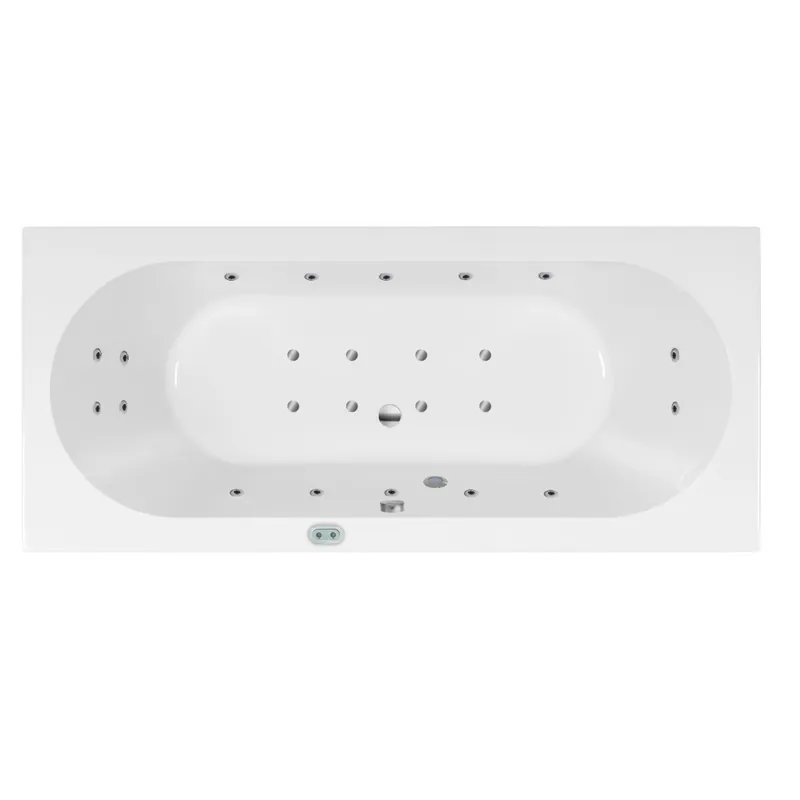 Nieuw Model Lambini Designs Round Bubbelbad Silent 170x75cm 10+4+2 hydro en 8 aero jets + kleurenlamp