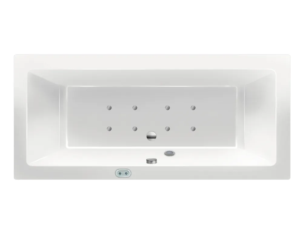 Shop Nu Lambini Designs Cube Bubbelbad Silent 190x90cm 8 aero jets + kleurenlamp