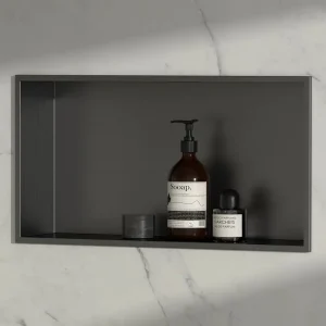 Beperkte Voorraad Polysan Inserta inbouwnis 51x27cm antraciet