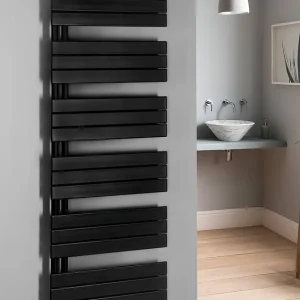 Laatste Kans Aqualine Mili radiator mat zwart 60x180cm 927W