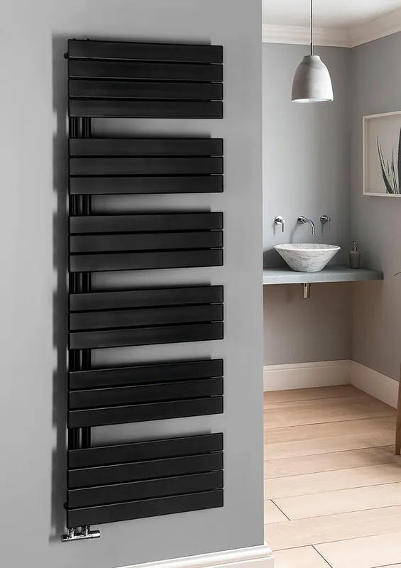 Laatste Kans Aqualine Mili radiator mat zwart 60x180cm 927W