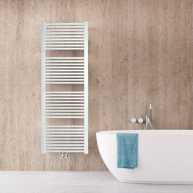 Garantie Inbegrepen Instamat Rim handdoekradiator 170x60cm wit 1096W