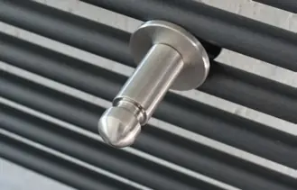 Instamat handdoekknop 7.3cm gepolijst RVS Merkproduct