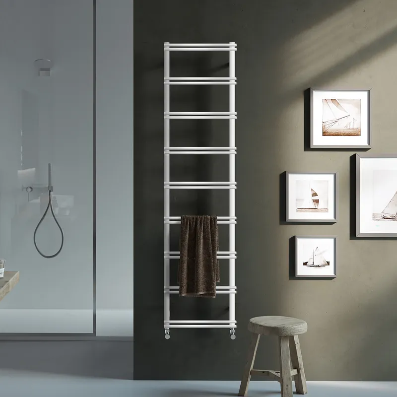 Instamat Emma design handdoekradiator 101.6x40cm wit 242W Actieprijs