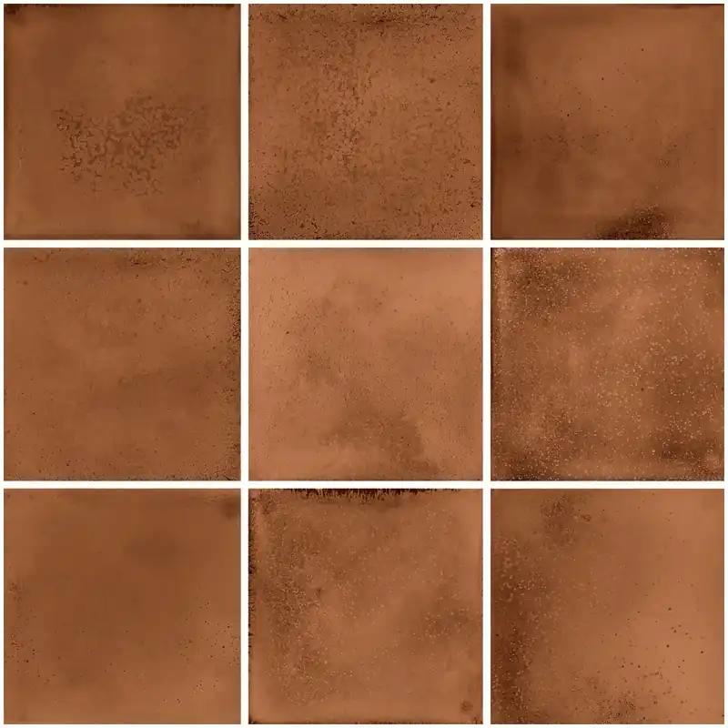 Aanbieding The Mosaic Factory Kasba mozaïek 10x10cm terracotta mat