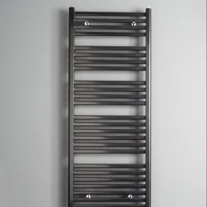 Actieprijs Instamat Calda handdoekradiator 148x60cm antraciet metallic 858W