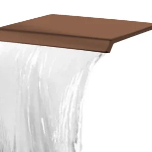 In De Mode Best Design Dule waterval muuruitloop sunny bronze - brons
