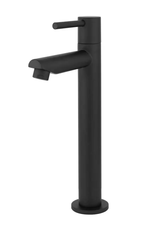 Professioneel Best Design High Aquador verhoogde toiletkraan zwart mat