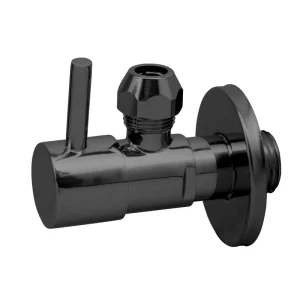 Best Design Solara hoekstopkraan 1/2" x 10mm verouderd ijzer - gunmetal Beperkte Voorraad