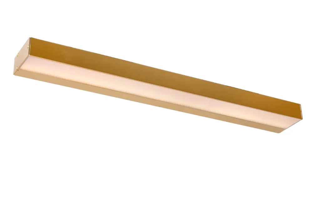 Trendy Lucide Alexa wandlamp LED 60cm goud mat