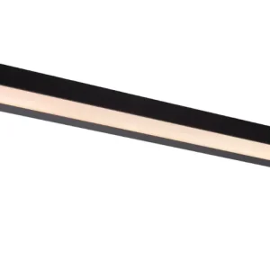 Favoriet Lucide Alexa wandlamp LED 90cm zwart mat