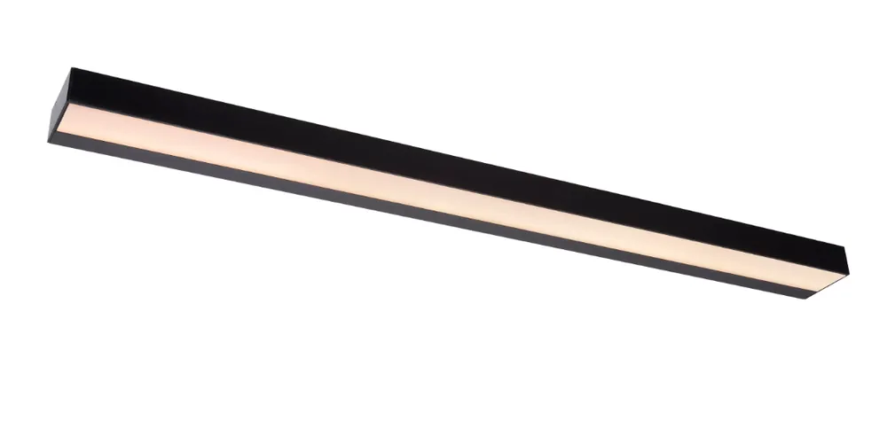 Favoriet Lucide Alexa wandlamp LED 90cm zwart mat