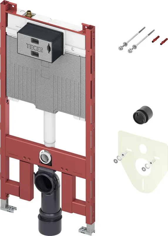 TECE Profil ondiep inbouwreservoir met Octa-II-spoelkast 112cm Exclusief