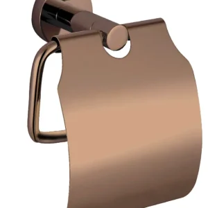 Best Design Dijon wc-rolhouder met klep sunny bronze - brons Must-Have