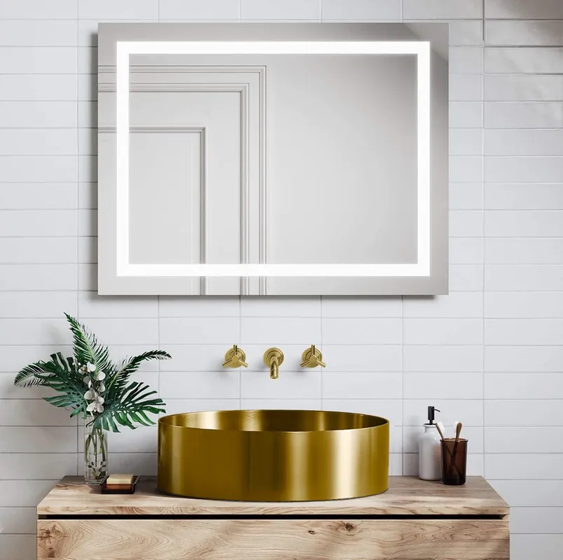 Sapho Aurum waskom rond 38cm goud mat Origineel