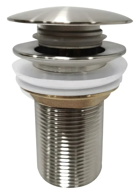 Goedkoop Sapho Aurum clickwaste 5/4" RVS geborsteld