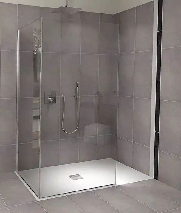 Beperkte Voorraad Polysan Flexia rechthoekige douchebak 130x90cm wit mat